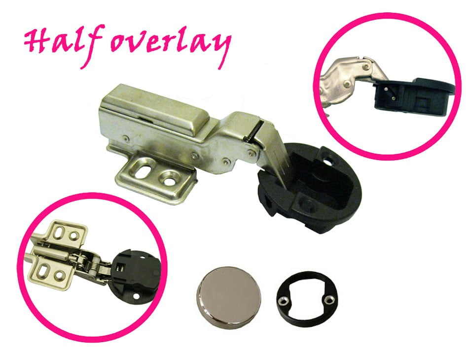 Dia 1.5/"//35mm Hydraulic soft close Full Overlay Hinge for storage cabinet door
