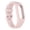 Pink, variant on Durable and Water Resistant Silicone Replacement Watch Strap Band Compatible With Garmin Vivosmart 5(173mm-239mm)(Pink)