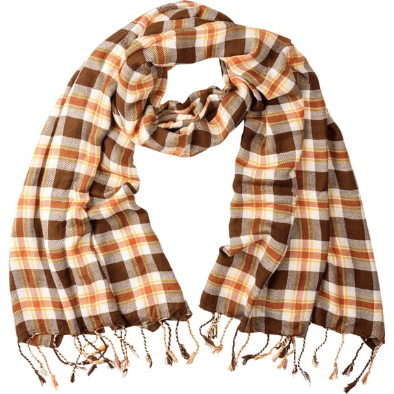 Scarf - Harvest Plaid Primitives By Kathy