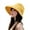 Yellow, variant on Women Solid Color Bowknot Wide Brim UV Protection Summer Sun Hat Bucket Cap