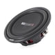 thumbnail image 2 of 2 MB Quart DS1 254 800 vatios 4 ohmios 10 pulgadas subwoofers delgados y poco profundos coche camión DVC RMS 400 vatios por subwoofer capa de polvo duradera, 2 of 5
