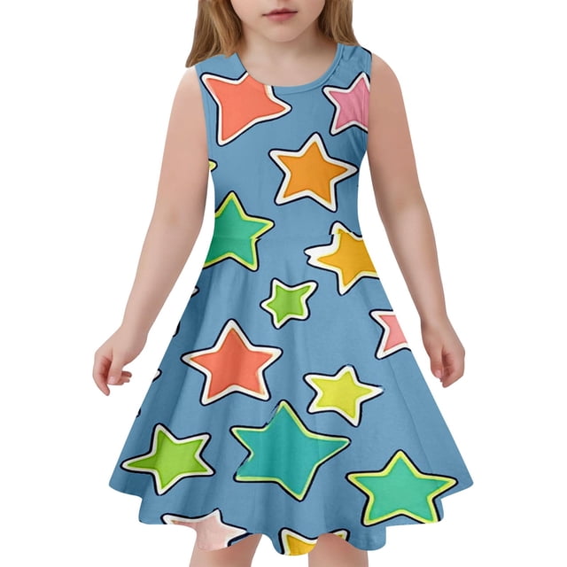 Robe Fille Robe Florale Robe d'Anniversaire Filles Robe de Cérémonie Tenue Bébé Fille 10-13 Ans Mode Filles