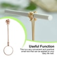thumbnail image 4 of Kearding Accesorios de Clip de anillo para hombre, anillos de dedo, suministros de joyería ajustables, coleccionables elegantes, soporte de mano de Metal encendedores Oro rosa brillante N0.16/S Kearding HA061669-07, 4 of 6