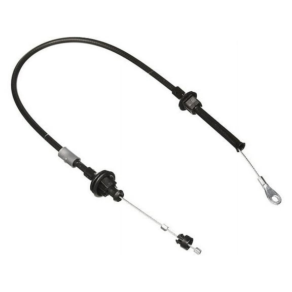 Throttle Cable - 25.5 Inch - Compatible with 1976, 1978 - 1986 Chevy C10 5.0L 5.7L 6.6L 7.4L V8 1979 1980 1981 1982 1983 1984 1985