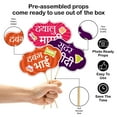 thumbnail image 3 of 15 Hindi Baby Shower Props for Photoshoot,Photo Booth,Decorations 15 Peice,Sticks Attached for Mom to Be Shoot,Maternity Shoot, Photography Or Pregnancy Favors for Babyshower Items, 3 of 6