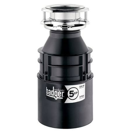 InSinkErator Badger 5XP 3/4HP Under the Kitchen Sink Household Garbage (Best Garbage Disposal For The Money)