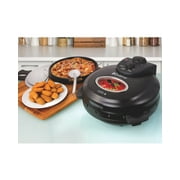Euro Cuisine PM600 Pizza Maker With Rotating Stone & Deep Pan
