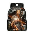 thumbnail image 1 of Roman And Reigns 3d Print Backpack Lightweight Travel Laptop Bag Adults Daypack, 1 of 8