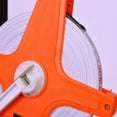 thumbnail image 4 of Cinta métrica Cinta métrica de fibra 20m30m50m100m Regla de marco rojo de plástico portátil Manivela insertada Soporte de piso Cinta métrica de acero PVC, 4 of 5