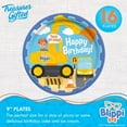 thumbnail image 2 of Blippi Vehicle Party Tableware Classic Set for 16 Guests, 2 of 9