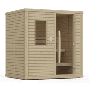 Goldstar 1250 Prebuilt Sauna w/ Canopy & Lights