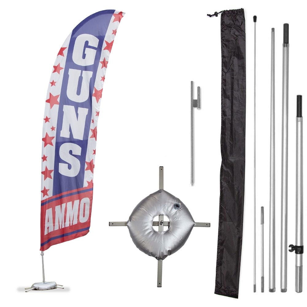Vispronet- Now Hiring Feather Flag Kit 13.5ft Swooper Flag with Pole Set Printed in The USA Cross Base and Weight Bag Vispronet- Now Hiring Feather Flag Kit 13.5ft Swooper Flag with Pole Set Printed in The USA Cross Base and Weight Bag