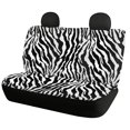 thumbnail image 2 of Uourmeti Zebra Pattern Automotive Vehicle Cushion Full Set Car Seat Cover Breathable Lightweight Car Seat Covers Fit for Truck Sedans, 2 of 10