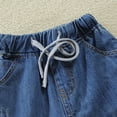 thumbnail image 5 of Gubotare Toddler Boy Jeans Infant Boy Denim Pants Elastic High Waist Jeans Leggings 5T 6T (Blue,5-6 Years), 5 of 7