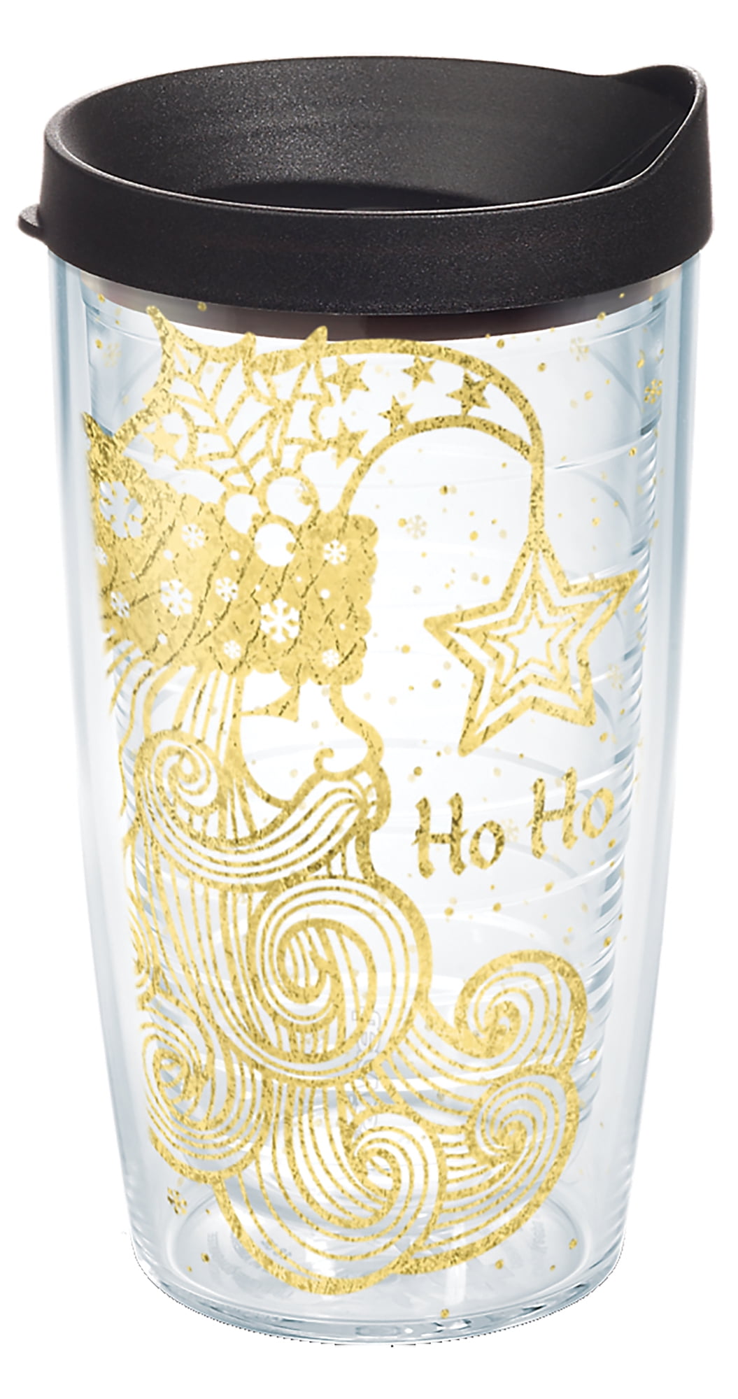 Tervis Made in USA Double Walled Christmas Holiday Golden Santa