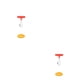 thumbnail image 1 of Soidarity 12 piezas de conector de diapositivas de de línea de pesca con broches de presión de agua salada Rojo 2piezas, 1 of 6