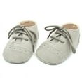 thumbnail image 5 of Baby Boys Girls Soft Sole Moccasins Lace-up Infant Toddler Shoes Sneaker, 5 of 6