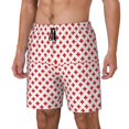 thumbnail image 1 of Fotbe Red Cross Traje de Baño para Hombre – Shorts de Natación de Secado Rápido con Forro y Bolsillos-Large, 1 of 6