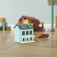 thumbnail image 4 of Wooden Doll House Mini Dollhouse Furniture Pink Small Villa Cute Decor Living Room Decorations Miniatures Buildings, 4 of 6