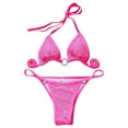 thumbnail image 1 of Bikini Sexy Para Mujer, Traje De Baño Dividido Con Diamantes, Traje De Baño Para Mujer, Traje De Baño Hueco Suave A La Moda Yuarrent OD015998-02, 1 of 5