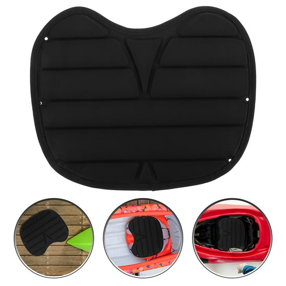 HOMEMAXS 2pcs Kayak Back Support Cushion Portable Backrest Pad Outdoor Kayak Backrest Fishing Boat Backrest Pad