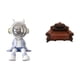 thumbnail image 1 of Figura de escritorio,Estante con estatua de astronauta para decoración de oficina y hogar,Sofá en miniatura para muñecas,Muebles de casa de muñecas,modelo de sofá, 1 of 8
