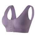 thumbnail image 2 of CAZOFW Sports Bras for Women,Plus Size Wireless Mesh Front Closure Bra with Running Yoga,Size L-5XL, 2 of 5