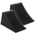 thumbnail image 1 of 2pcs Trailer Wheel Chocks Trailer Chocks Rubber Wedge Motorcycle RV Wheel Chocks, 1 of 8