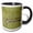 Black/White, variant on 3drose, Canada, B.c., a Female Bufflehead Leads Her Ducklings on a Quiet Pond., 11oz Magic Transforming Mug