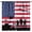 American-6, variant on American Flag Blackout Curtains, Red Blue Stars Stripes USA Flag Rod Pocket Window Drapes, for Bedroom Living Room 84" W X 84" L