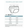 thumbnail image 4 of ANLIQI Men's Underwear Briefs Bamboo Underwear for Men with Fly 3D Pounch Lightweight Bikini UnderPants Low Rise Men's Sexy Brief(4C,S), 4 of 4