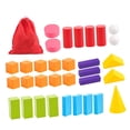 thumbnail image 4 of Xuanheng Geometric Solids Learning Toys Geometry Set for Elementary Home Kindergarten 32 pieces Geometric, 4 of 8