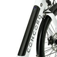 thumbnail image 3 of Concord 27.5" Step-Thru Electric Bike, 36V, Class 2, Aluminum, 49 Pounds, White, Unisex, Fits Riders 5'1" - 6'1", 3 of 6
