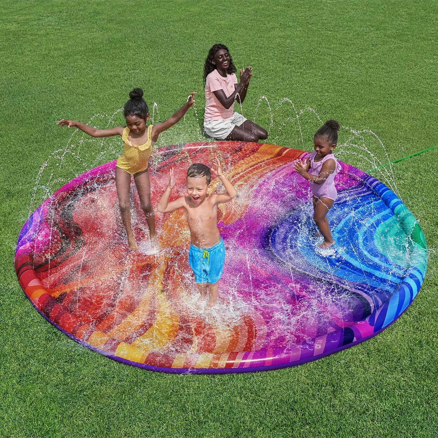 H2OGO! 10 Foot Colorful Splash Pad and Sprinkler