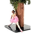 thumbnail image 5 of Kurt Adler 6.25-Inch Resin Black Ballerina Christmas Ornament, 5 of 7