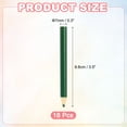 thumbnail image 2 of Uxcell 18 Pcs Wooden Colored Pencils, Short Oil Based Colored Pencils for Artists Teachers Adults Coloring Books Painting Sketching Drawing, Dark Green, 2 of 6