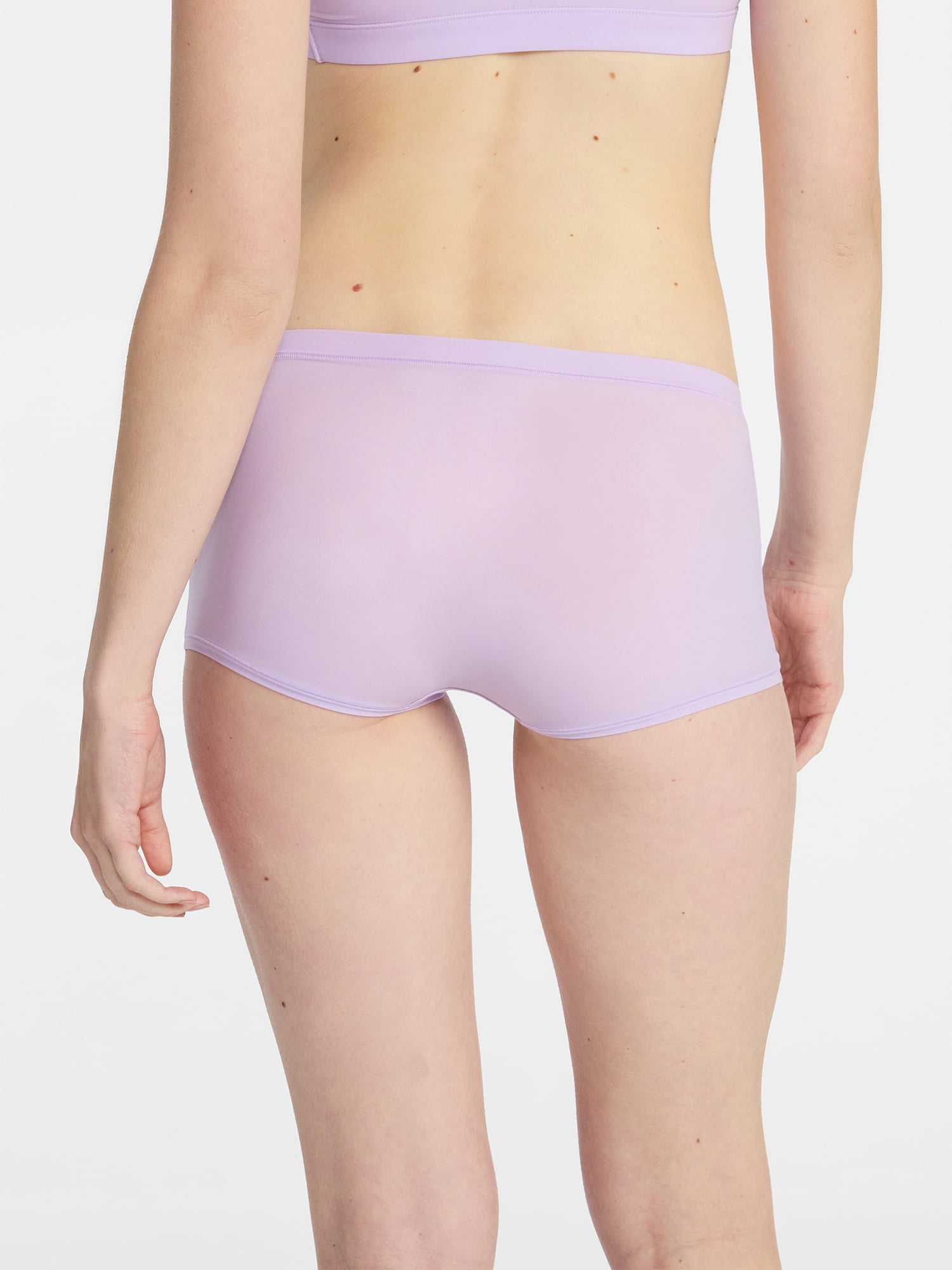 No Boundaries Fit Stretch Boyshort Panties, 3-Pack, Women's XS-XXXL