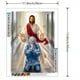 thumbnail image 2 of 1PC 5D DIY Round Artificial Diamond Painting Nurse Jesus Embroidery Cross Stitch Full Mosaic Wall Decor 30x40cm/11.8x15.8in, 2 of 4