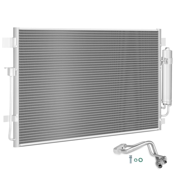 LEDKINGDOMUS AC Condenser for Nissan Altima (2007–2018) & Maxima (2009–2021) – Direct-Fit Replacement for OEM NI3030161 / NI3030171 – Fits 2.5L & 3.5L V6 Engines