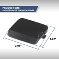 thumbnail image 3 of Bumper Tow Hook Cover Front Textured Finish Fit For Volvo S60/V60 2019 2020 2021, 3 of 10