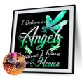 thumbnail image 1 of Cuadros Decorativos 5D DIY Diamond Painting Kits Full Square Drill Angels Mosaic Decor (FF435) Likrtyny embutido en tela, 1 of 8