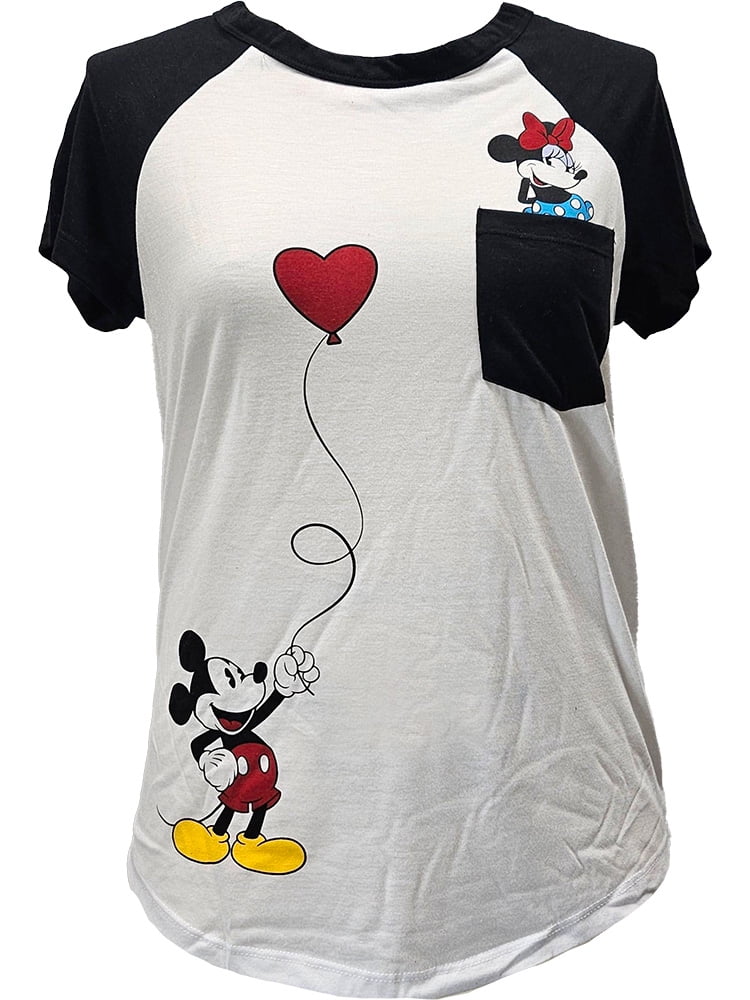 Disney Mickey Grandpa Family Red Adult Mens Tee Shirt