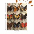 thumbnail image 3 of Qisvanset 12x16 Inch 2D Flat Framed Canvas Art, Vintage Botanical Moth Insect Tree Rustic Antique Farmhouse Wall Art, 3 of 5