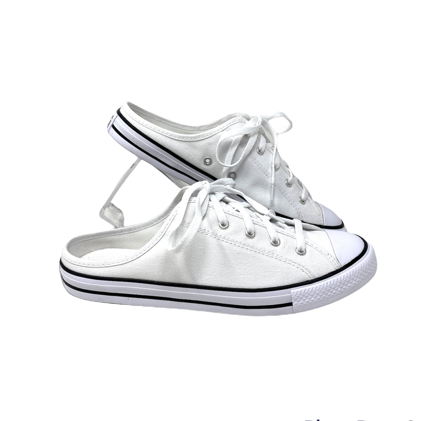 Converse All Star DAINTY Mule White Canvas Sandals Women's Size 567946F - Walmart.com