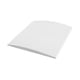 thumbnail image 3 of Cojín de sofá de apoyo, almohadilla de espuma, asiento hundido, cojín de sofá ligero de apoyo Blanco, 3 of 9
