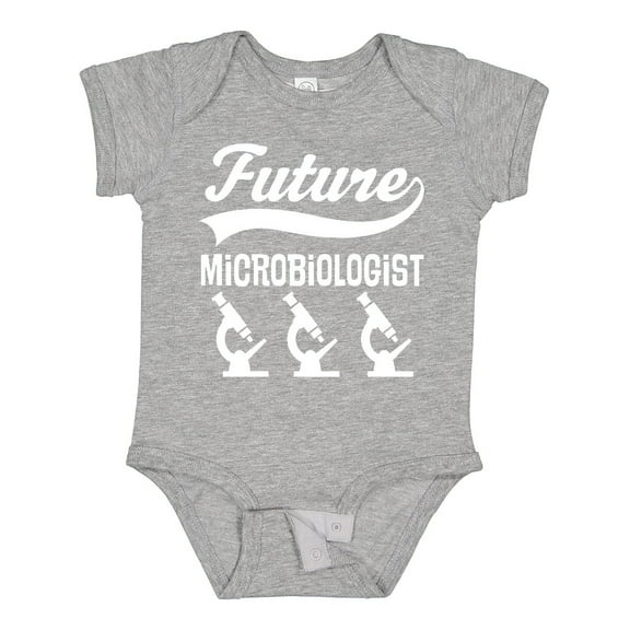 Inktastic Future Microbiologist Researcher Boys or Girls Baby Bodysuit