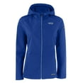 thumbnail image 2 of Women's Cutter & Buck  Blue Montana State Bobcats Evoke Eco Softshell Recycled Full-Zip Hooded Jacket, 2 of 3