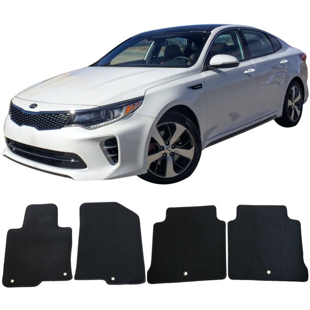 Compatible with 1618 Kia Optima OE Factory Style Nylon Carpet Car