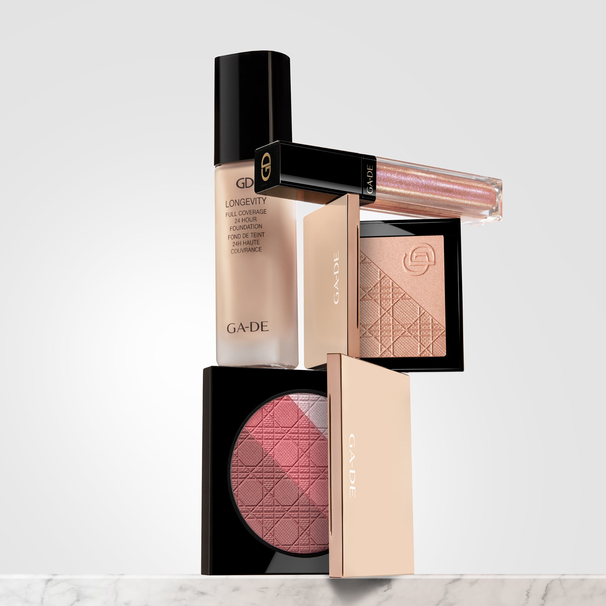 GA-DE Glow FX Natural Face Palette - 139, Makeup Palette, 0.42 oz