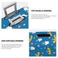 thumbnail image 5 of Daiia Cartoon Goose Luggage Cover, Thickened Washable Travel Luggage Covers, Elastic Unique Baggage Covers for 18-20 inch Luggage-Medium, 5 of 9